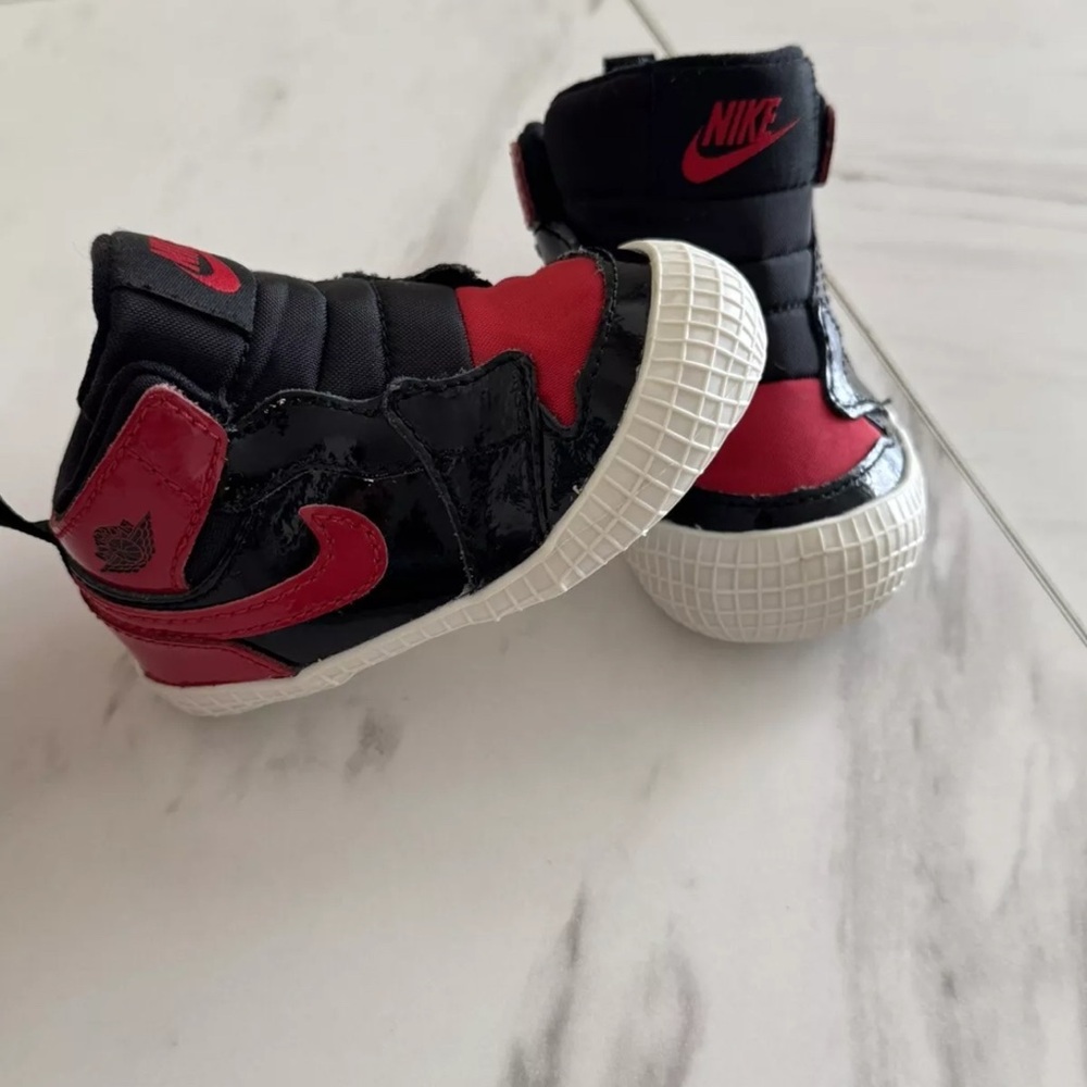 NIKE AIR JORDAN RETRO 1 CRIB BOOTIE AT3745-023 INFANT BABY SHOES SIZE 3C